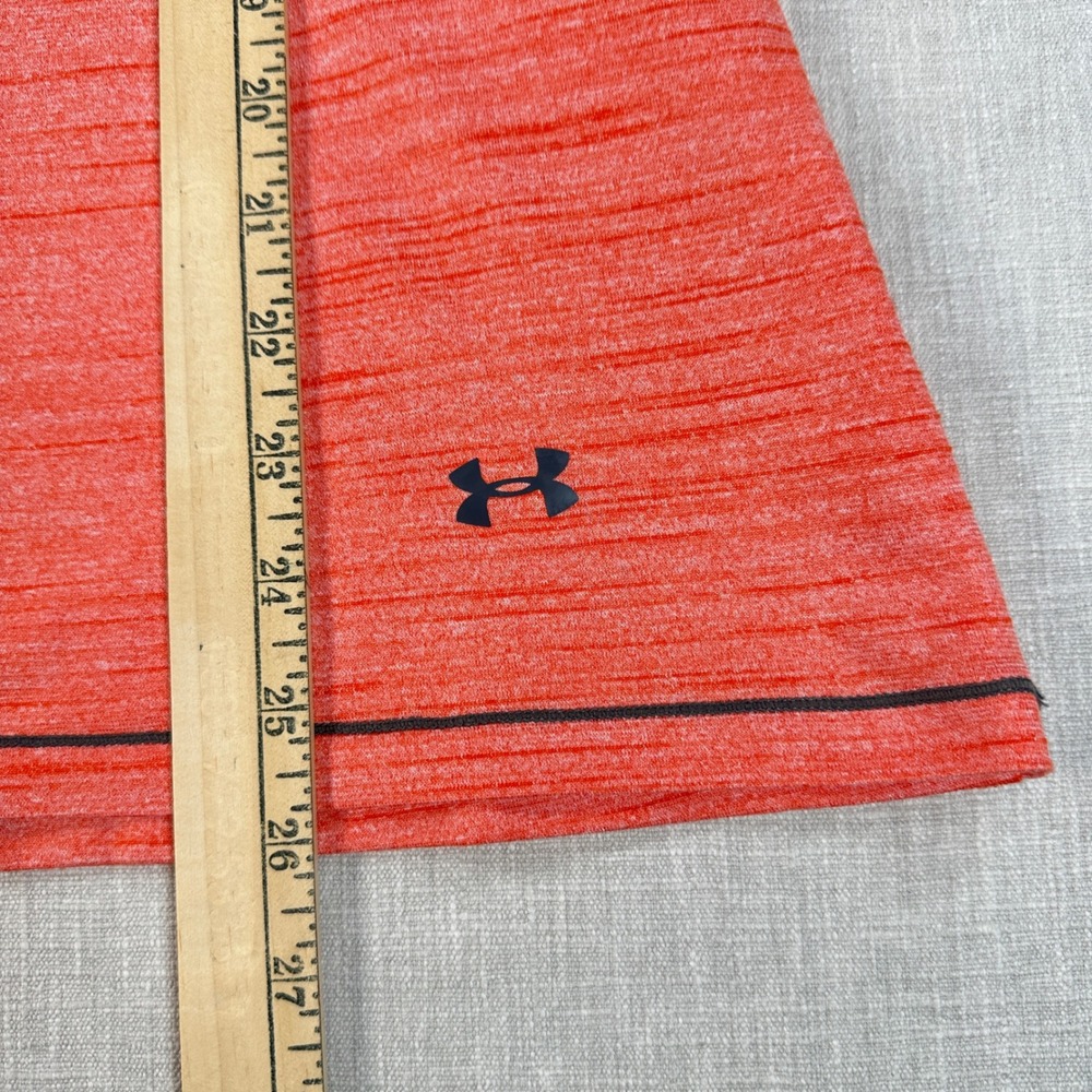 SF Giants Under Armour Quarter Zip Fitted Pullover Top Women Size Medium Orange - Picture 10 of 10